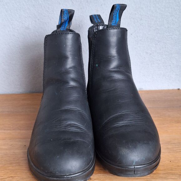 Blundstone Thermal All Terrain Chelsea Boots Black Leather Thinsulate AU 6 US 9 - Picture 2 of 13